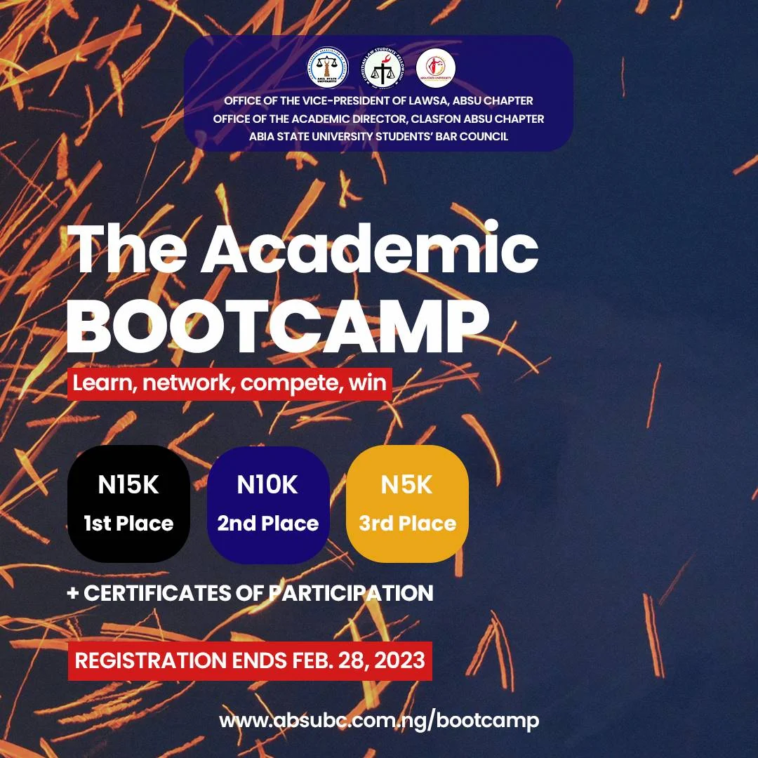 The Academic Bootcamp: Learn, Network, Compete, Win Announcement