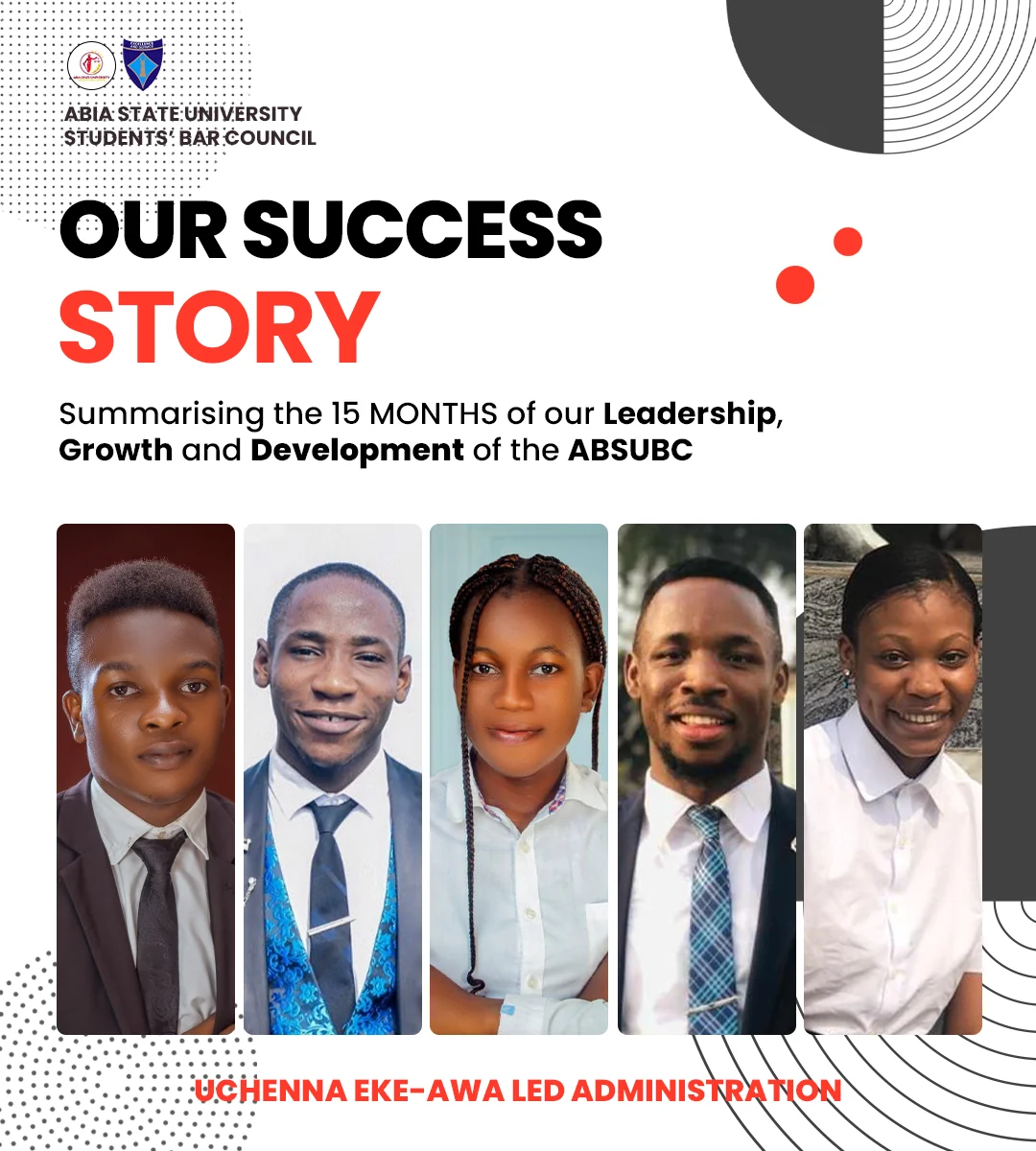 ABSUBC Our Success Story: Uchenna Eke-Awa Led Administration