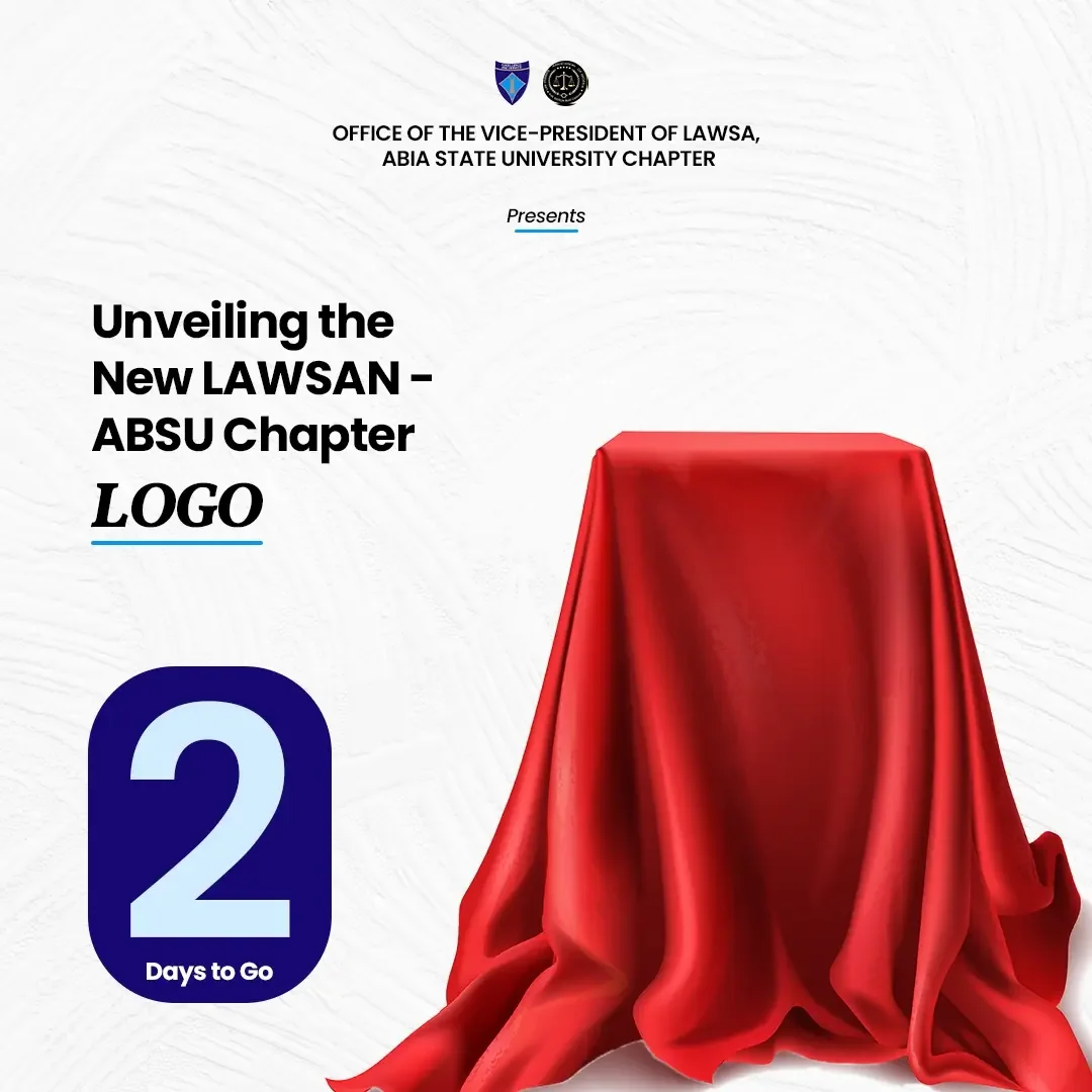 Unveiling the New LAWSAN - ABSU Chapter Logo: 2 Days to Go