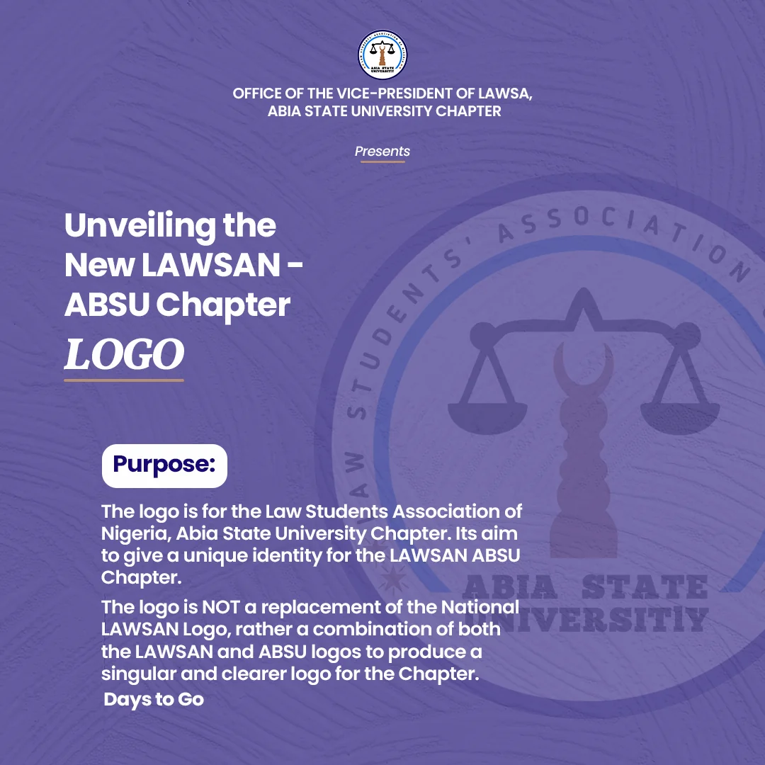 LAWSAN ABSU Logo Royal Navy Colorway
