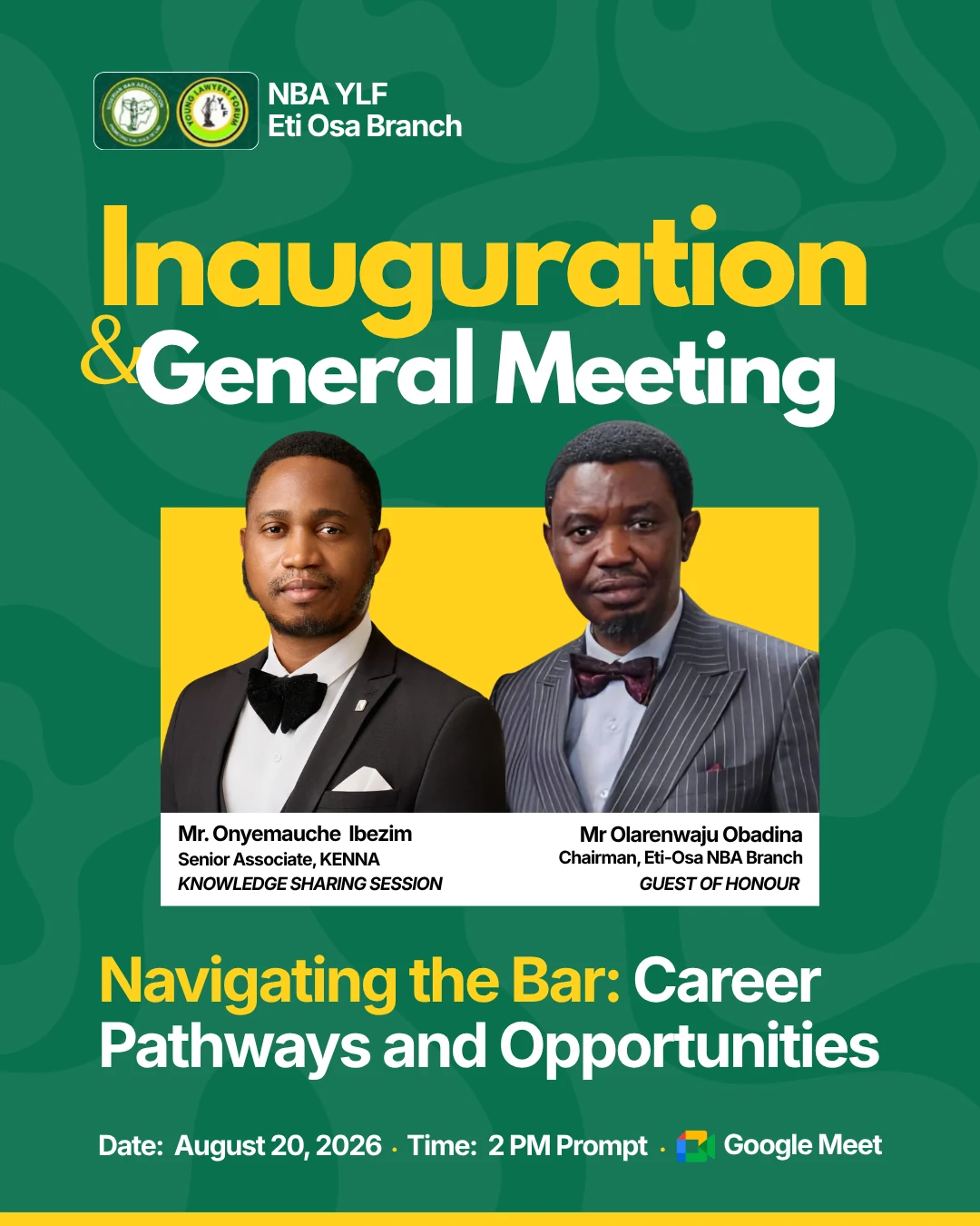 NBA Eti-Osa Branch Inauguration & General Meeting